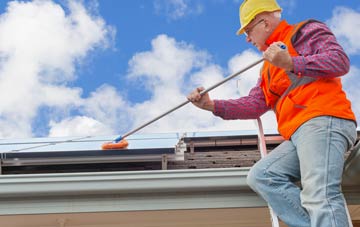 Hollows soft wash roof cleaning